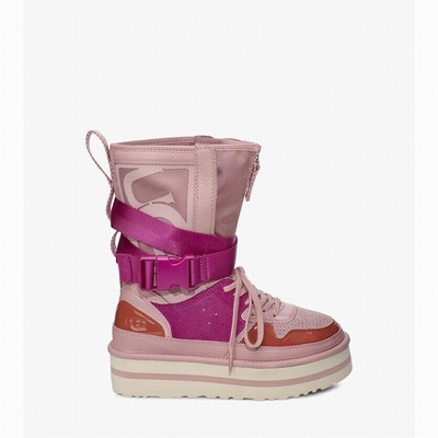 Tenis UGG Pop Punk High-Top Mulher Rosa | PT-UHCZR